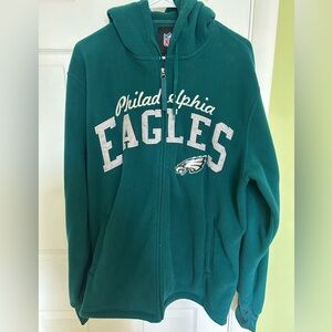 Philadelphia Eagles Fleece Green Jacket with hood